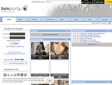 Tablet Screenshot of bsmparty.de